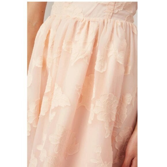 Keepsake The Label Offset Mini Dress Blush - Picture 3 of 6